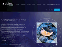 Tablet Screenshot of delma-exchange.com